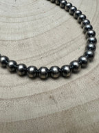 6mm Sterling Pearl Necklace — 16 inch