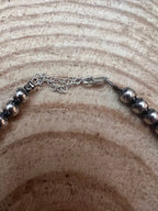 6mm Sterling Pearl Necklace — 18 inch