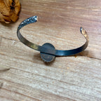 MJ Small Royston Turquoise Sterling Silver Cuff