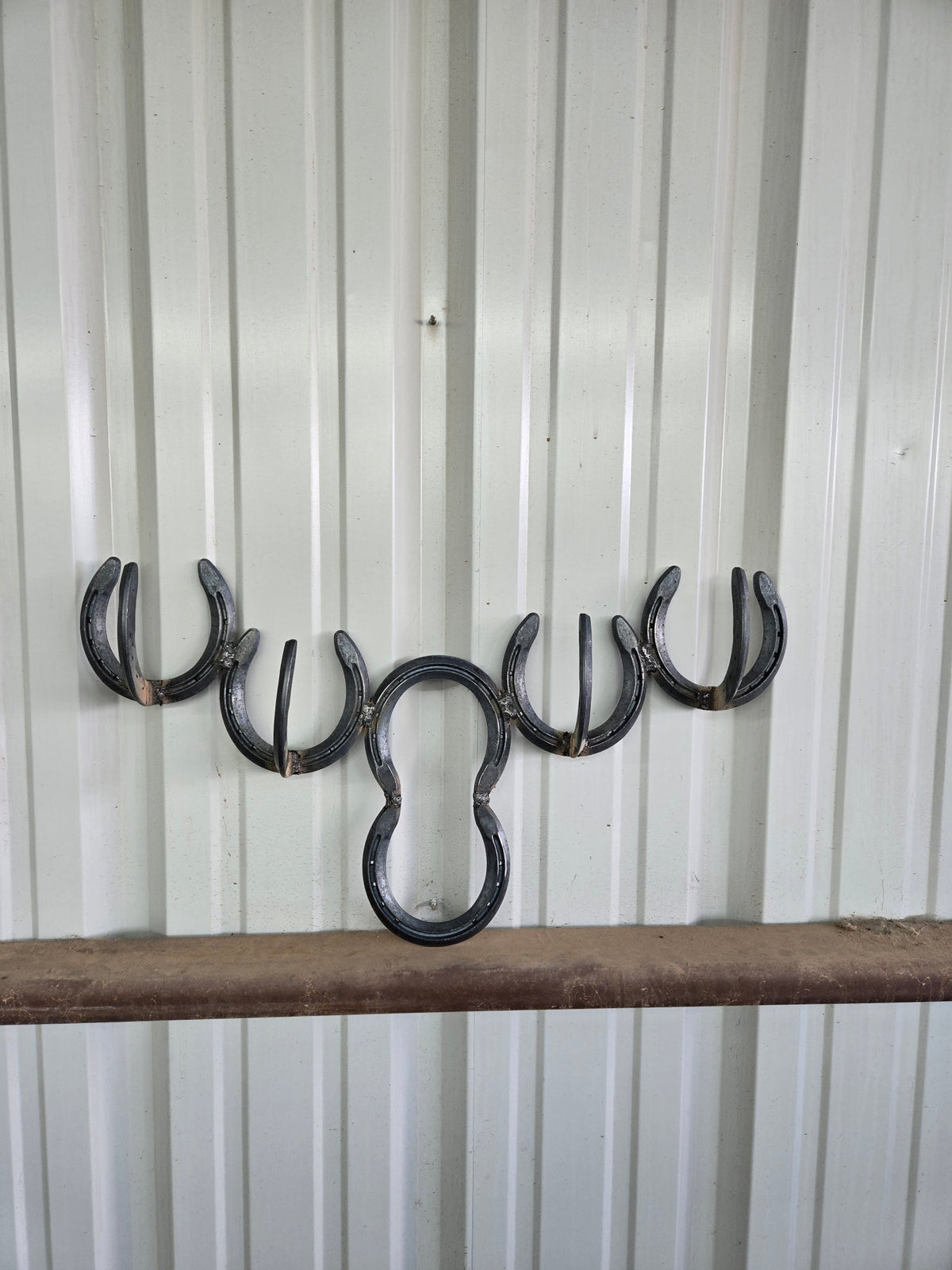 Moose Horseshoe Decor / Coat hanger