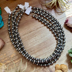 18-Inch Sterling Silver Pearl Necklace – 4mm & 8mm Alternating Pearls