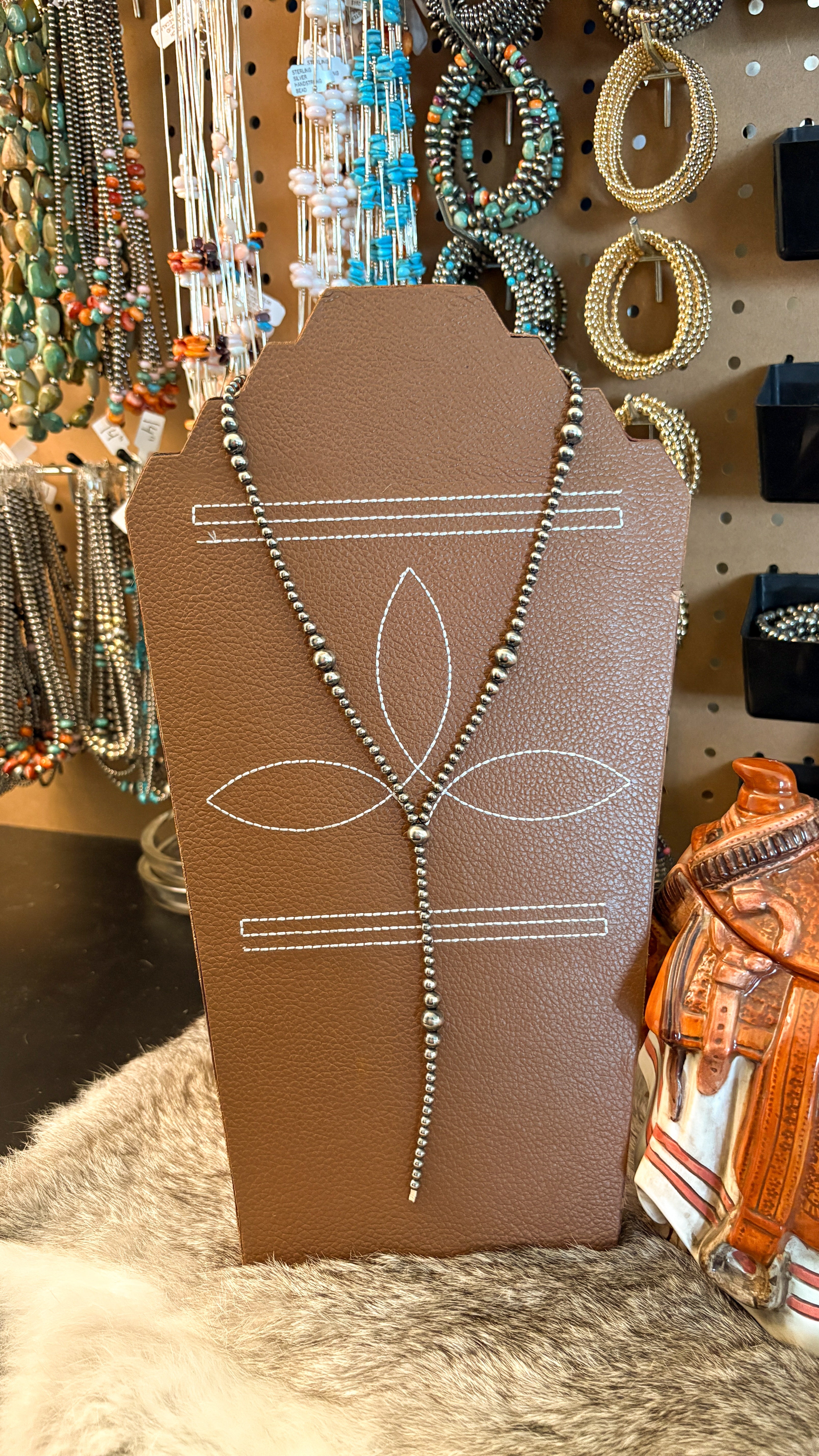 4-8MM GRADUATED PEARL LARIAT