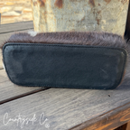 Tooled Leather & Cowhide Tray