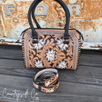 Stella Tooled Leather Speedy Bag