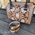 Stella Tooled Leather Speedy Bag