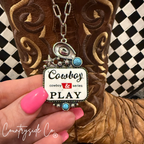 Cowboy Play Statement Necklace