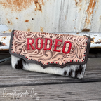 Rodeo Darling Cowhide Wallet Wristlet