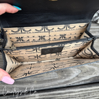 Rodeo Darling Cowhide Wallet Wristlet