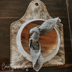 Cowhide Cowtag Placemats