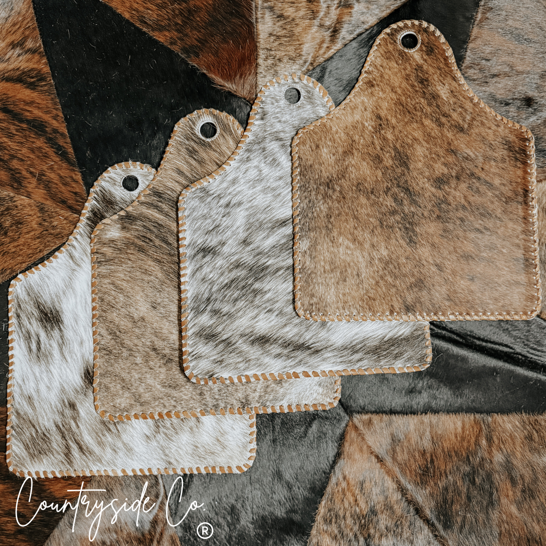 Cowhide Cowtag Placemats