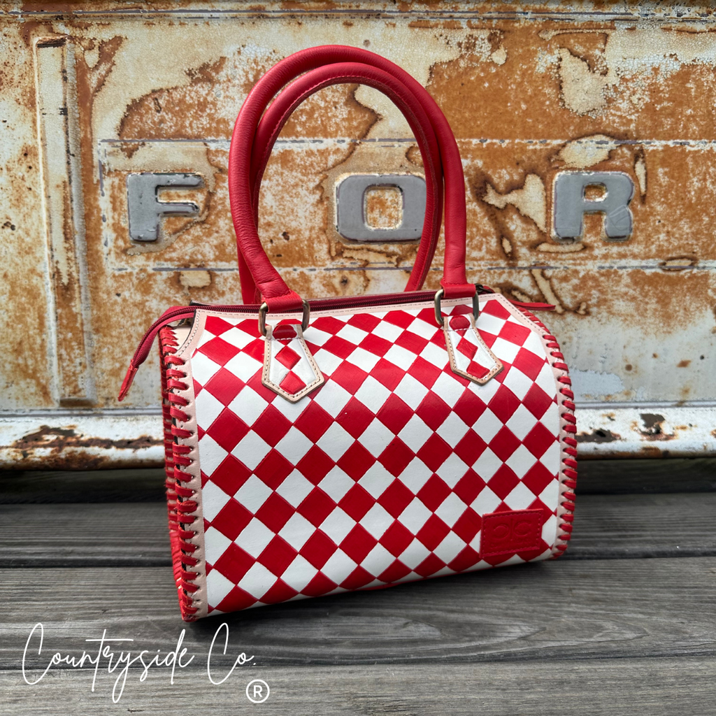 Aces High Checkered Speedy Bag
