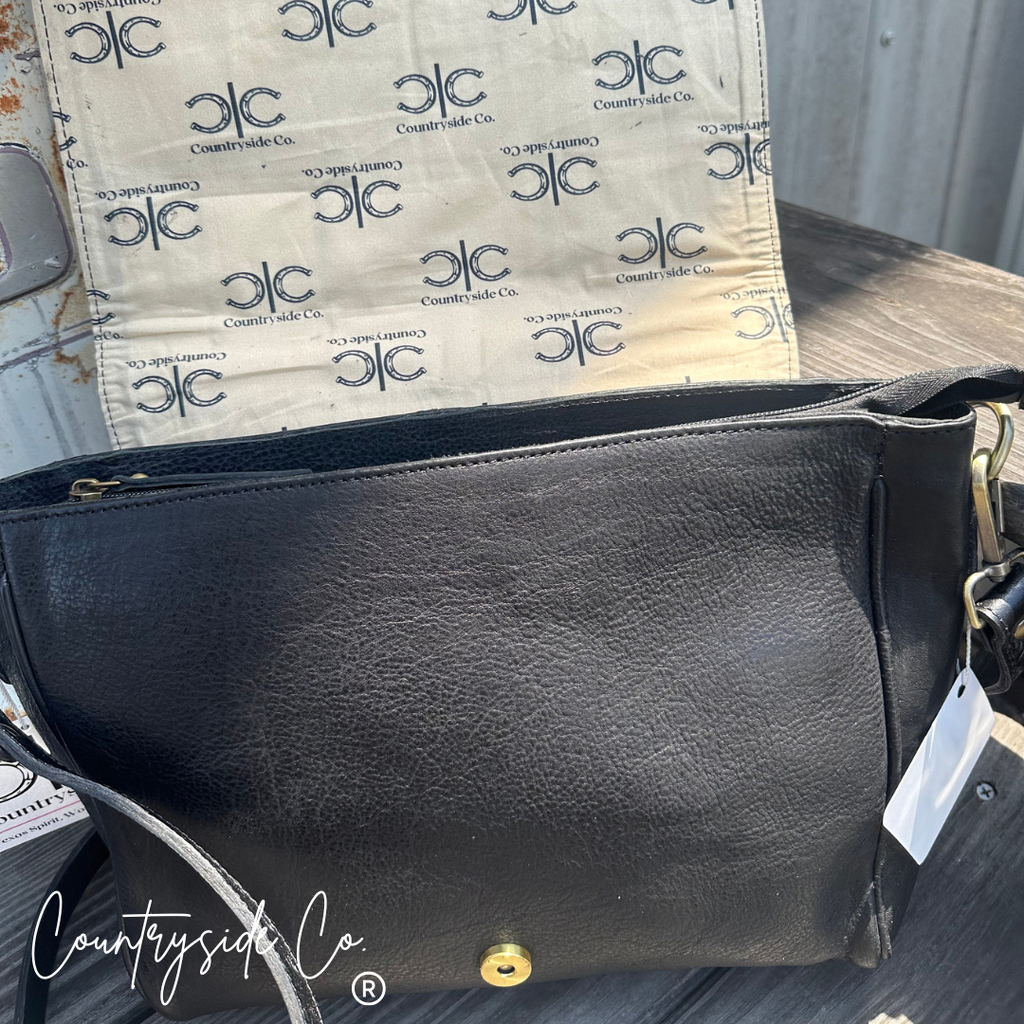 Bandera Nights Checkered Cowhide Concealed Carry Purse