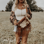 Addy Cowhide Sling Festival Bag