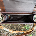 Stella Tooled Leather Concealed Carry Handbag