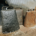 Rustic Antique Cow Bell Decor