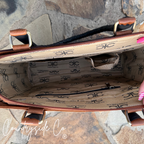 Laney Tooled Leather Conceal Carry Handbag