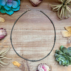 20 inch Graduated Sterling Silver Pearl Necklace