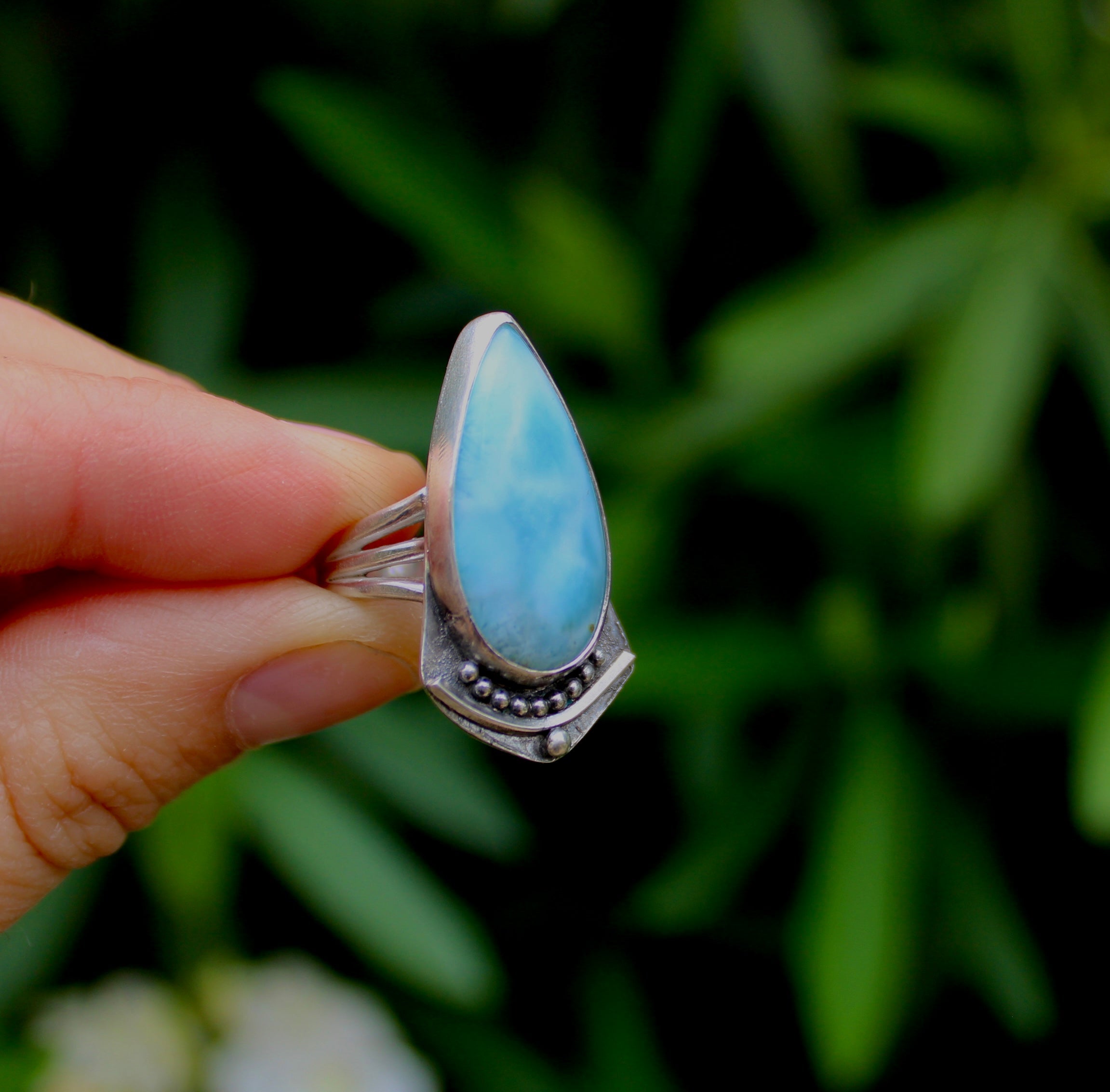 Size 5.5- Larimar Ring