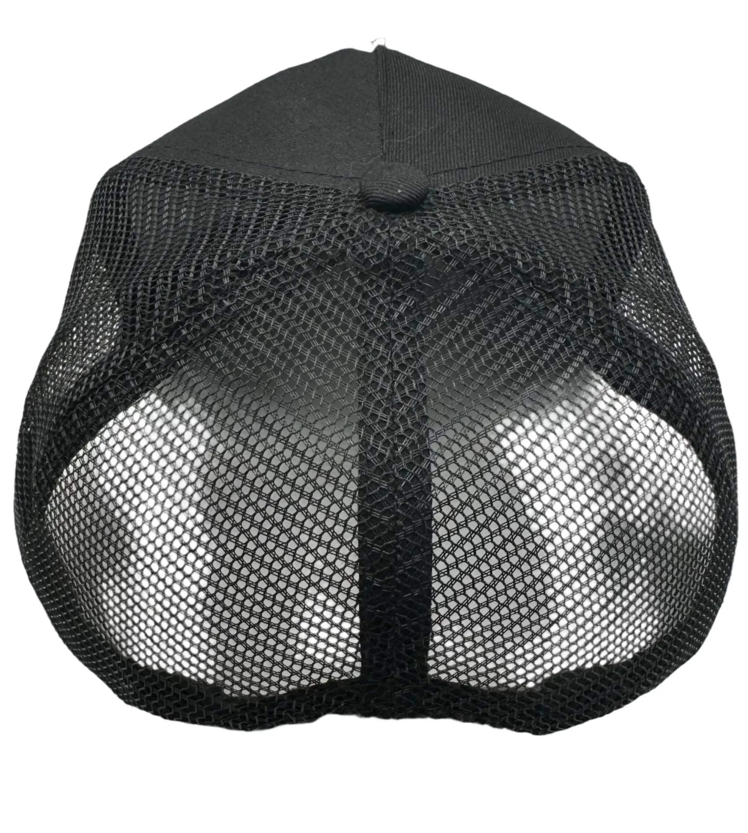 Buckin Lucky Embroidered Five-Panel Trucker Hat