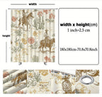 Vintage Cowboy Shower Curtain