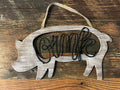 Wooden “Oink,Oink”