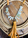 Burma Jade Spike Necklace