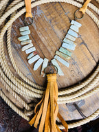 Burma Jade Spike Necklace