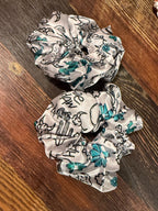 Western Hair Scrunchies