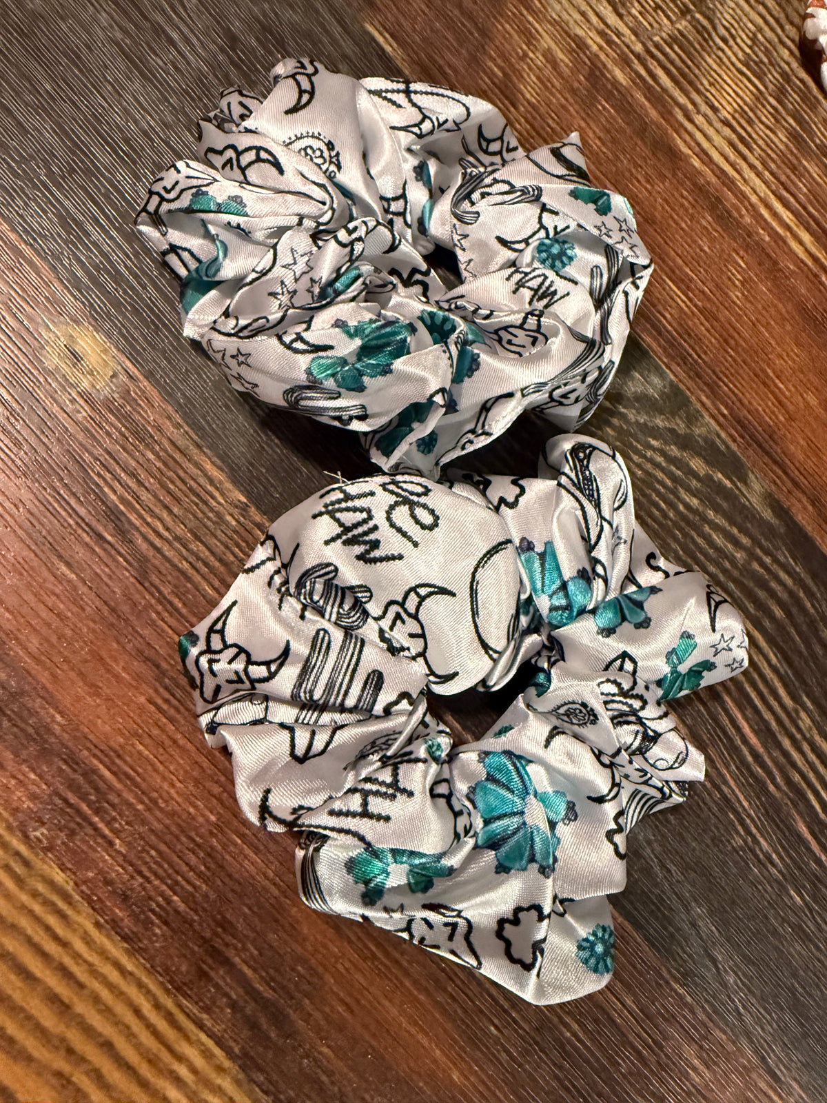 Western Hair Scrunchies