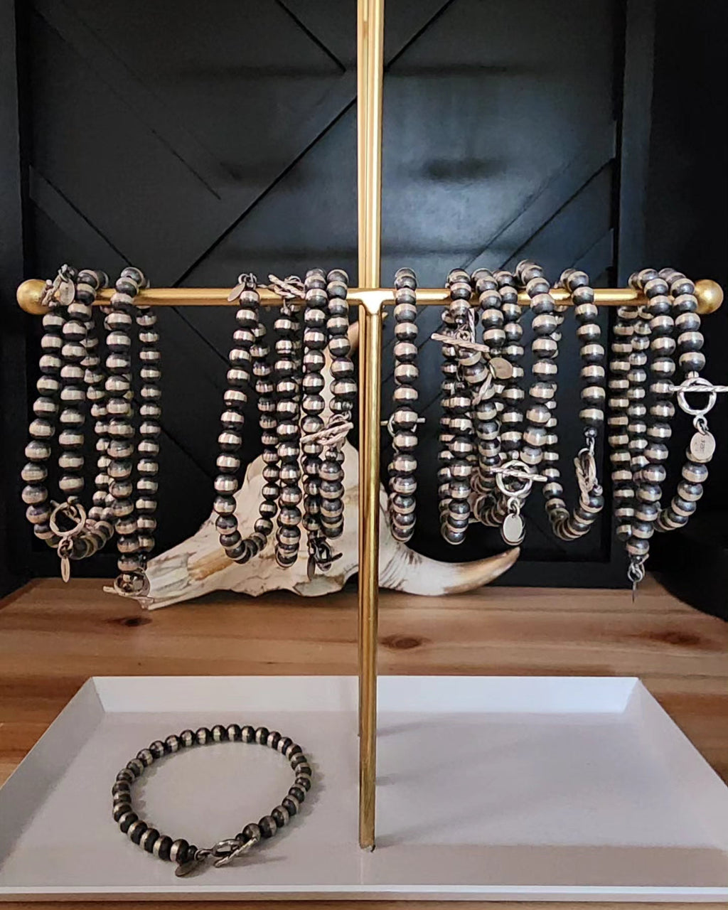 6 MM NAVAJO PEARL BRACELET
