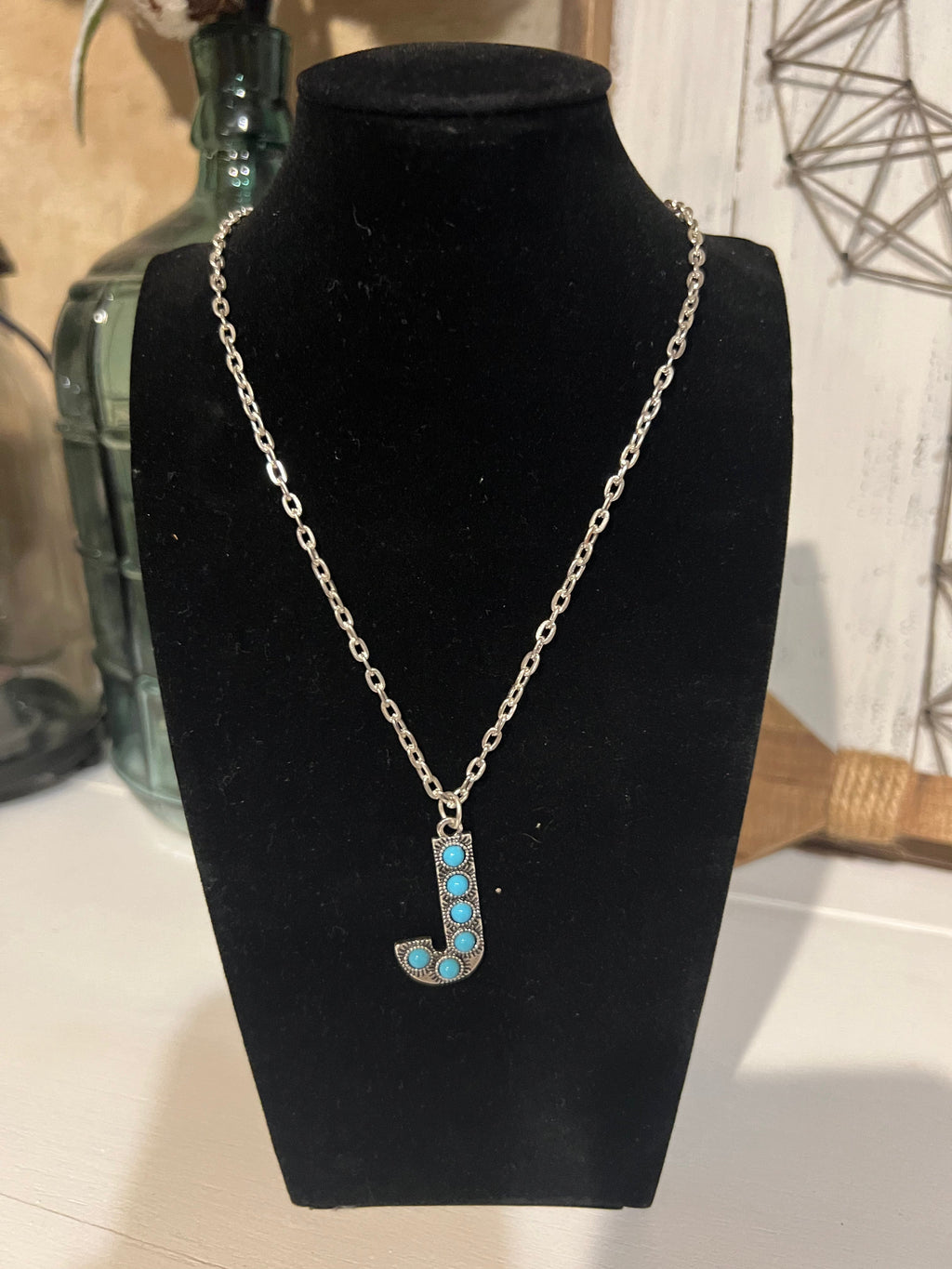 Western Initial Necklace