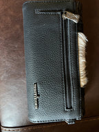 Black and White Cowhide wallet