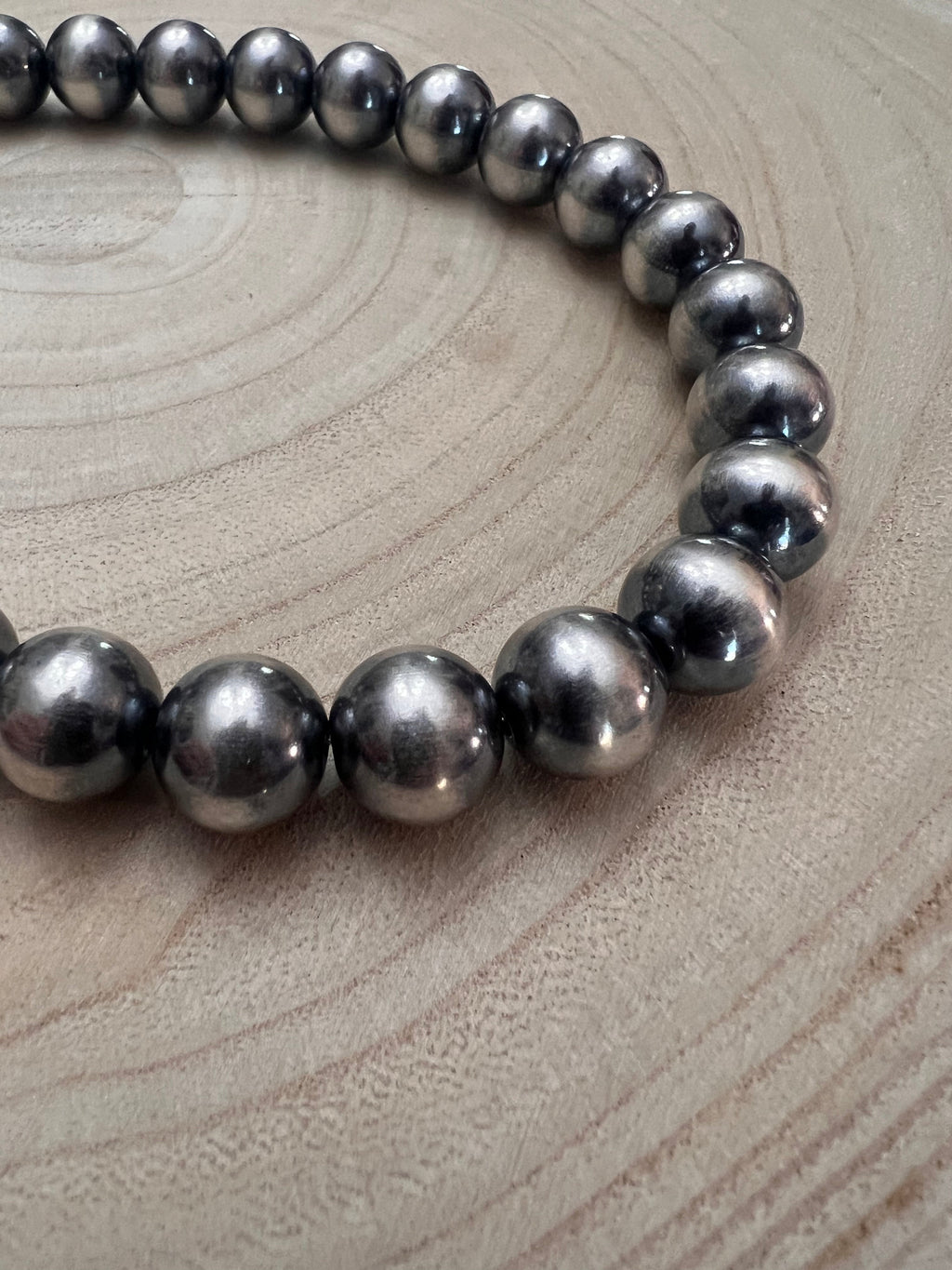 14mm Sterling Pearl Necklace — 16 inch
