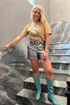 Marfa Metallic Shorts