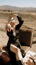 RITA DAWES TURQUOISE NAJA RING