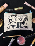 Western Collage Cosmetic Bag