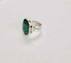 Size 8.5 Blue Gem Turquoise Ring