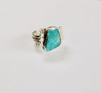 Size 10.5- Blue Gem Turquoise Ring