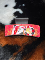 VEGAS HOT PINK SMALL HAIR CLIP