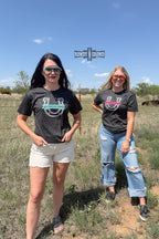 TURQUOISE Lucky Rodeo Tee