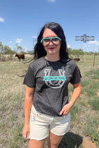 TURQUOISE Lucky Rodeo Tee