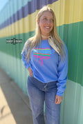 Neon Boot Stitch Sweatshirt