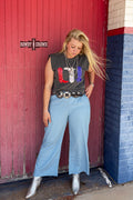 Red, White & Boots Tank