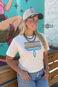 Bonfire Boot Stitch Boxy Tee