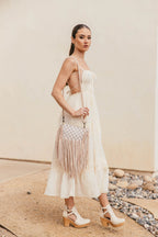 NOMAD BLANCA WITH RHINESTONES