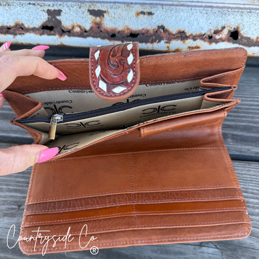 Loretta Cowhide Wallet