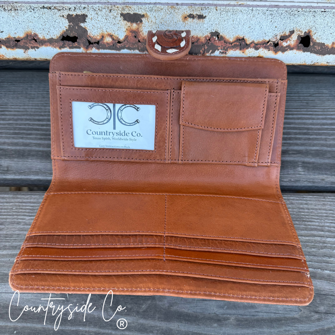 Loretta Cowhide Wallet