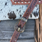 Georgia Conceal Carry Tooled Leather Purse
