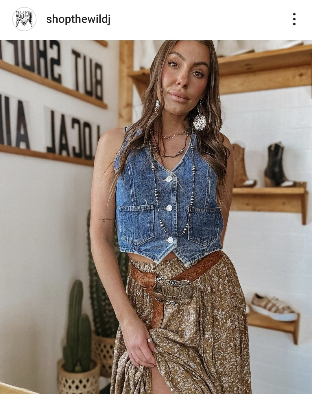 THE DENIM DARLIN' VEST
