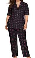 Neon Spur Brand Babe 2 Piece Pajamas Pants Set